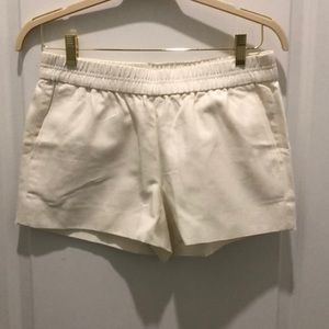 JCrew Factory white shorts nwt